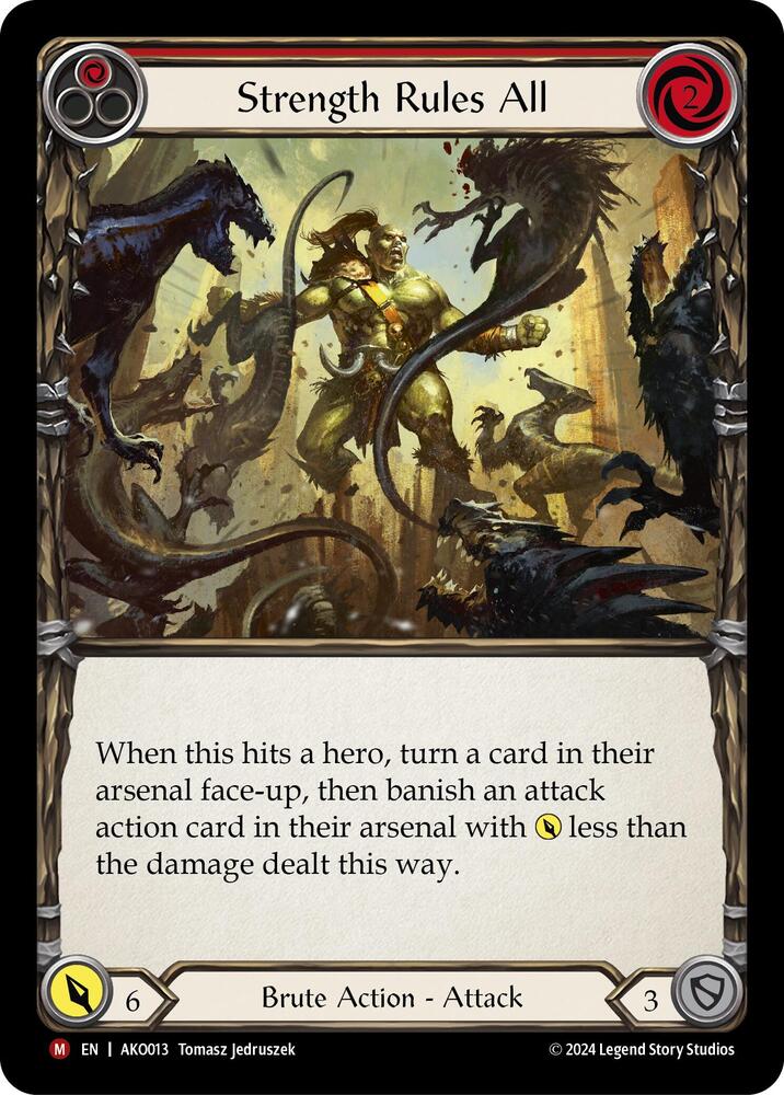 Strength Rules All, Armory Deck: Kayo AKO013
