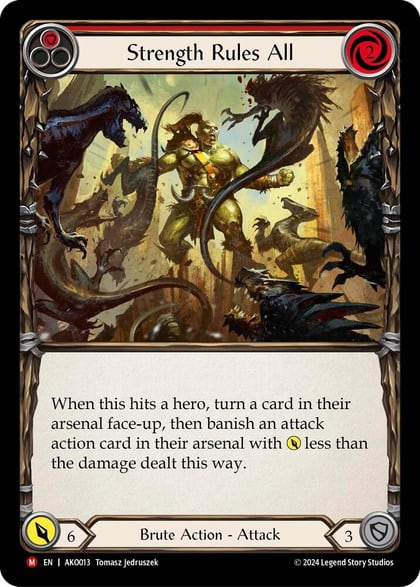 Strength Rules All, Armory Deck: Kayo AKO013
