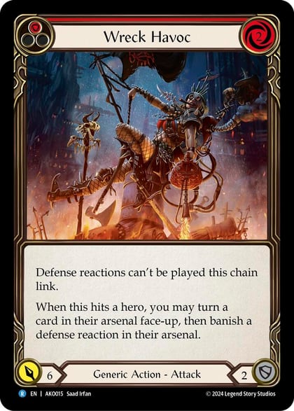 Wreck Havoc (Red), Armory Deck: Kayo AKO015