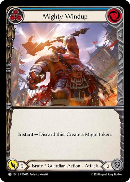Mighty Windup (Blue), Armory Deck: Kayo AKO020