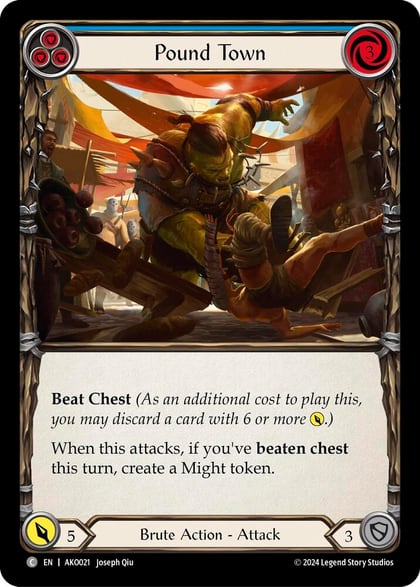 Pound Town (Blue), Armory Deck: Kayo AKO021