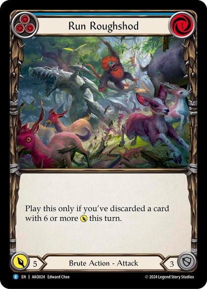 Run Roughshod, Armory Deck: Kayo AKO024