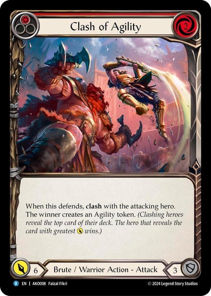 Clash of Agility (Red), Armory Deck: Kayo AMO008