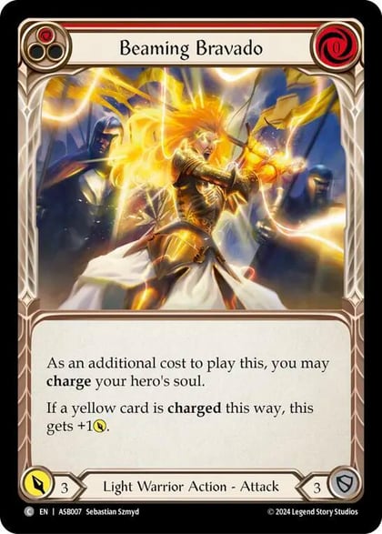 Beaming Bravado (Red), Armory Deck: Boltyn ASB007