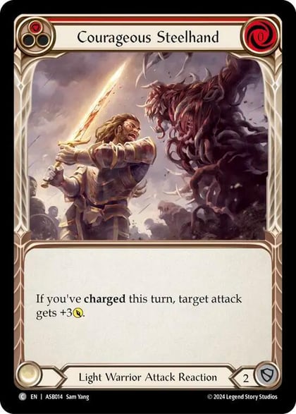 Courageous Steelhand (Red), Armory Deck: Boltyn ASB014