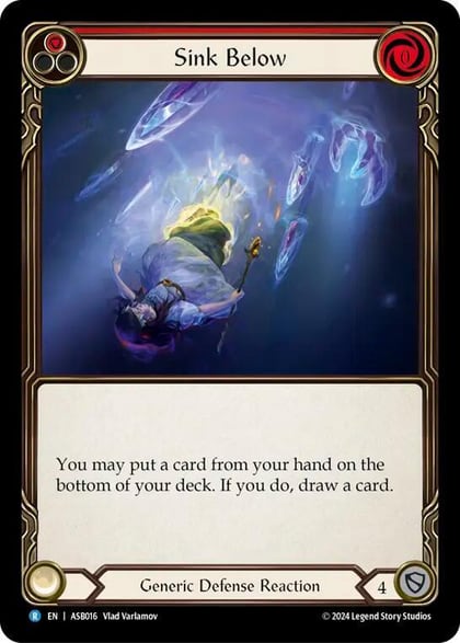 Sink Below (Red), Armory Deck: Boltyn ASB016