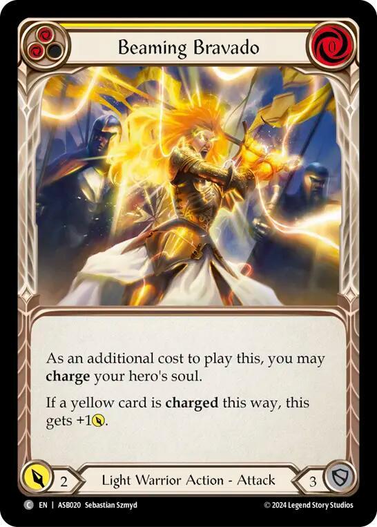 Beaming Bravado (Yellow), Armory Deck: Boltyn ASB020