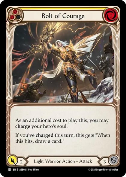 Bolt of Courage (Yellow), Armory Deck: Boltyn ASB021