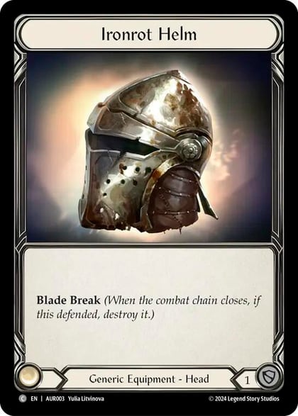 Ironrot Helm (AUR), 1st Strike AUR003