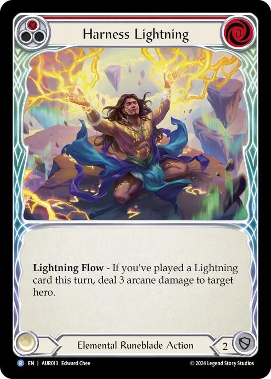 Harness Lightning (Red), 1st Strike AUR013
