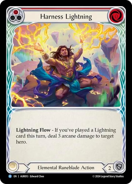 Harness Lightning (Red), 1st Strike AUR013