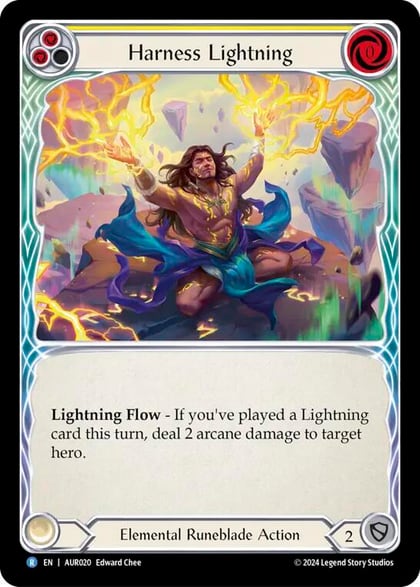 Harness Lightning (Yellow), 1st Strike AUR020