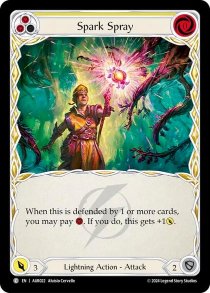 Spark Spray (Yellow), 1st Strike AUR022