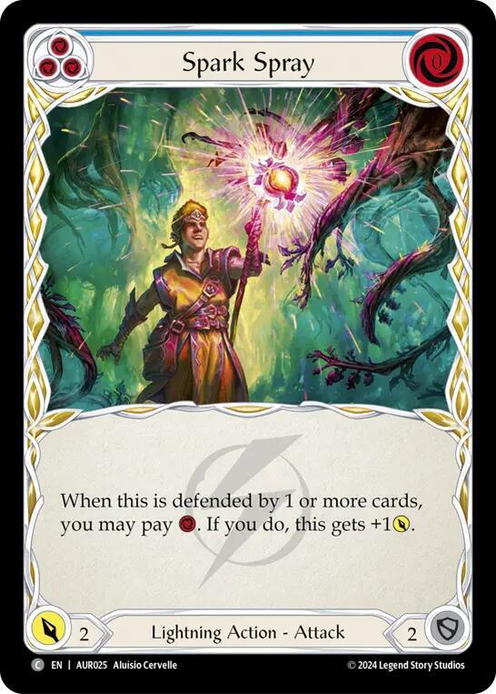 Spark Spray (Blue), 1st Strike AUR025