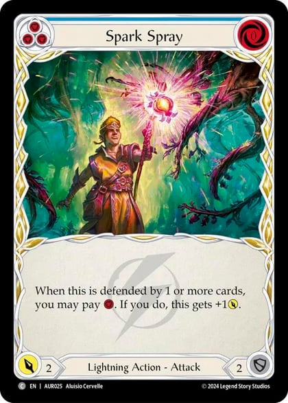 Spark Spray (Blue), 1st Strike AUR025