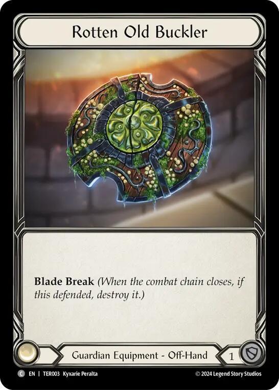 Rotten Old Buckler, 1st Strike TER003