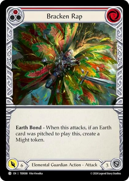 Bracken Rap (Red), 1st Strike TER008