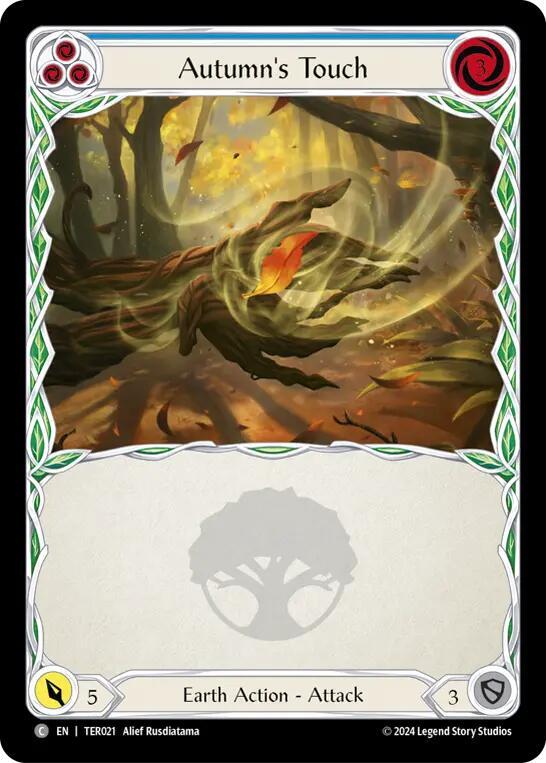 Autumn's Touch (Blue), 1st Strike TER021