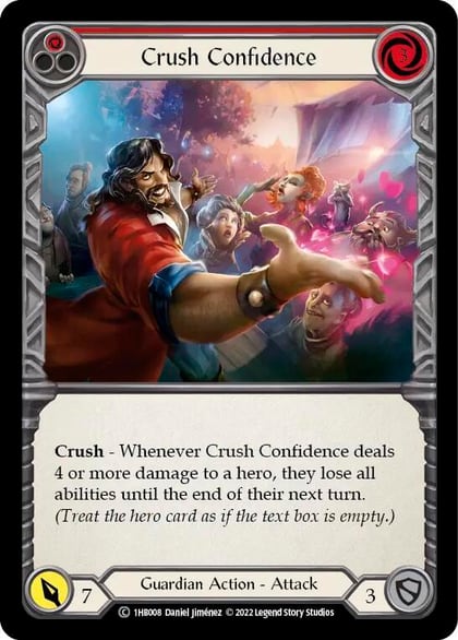 Crush Confidence (Red), Historic Pack 1 Blitz Deck: Bravo 1HB008