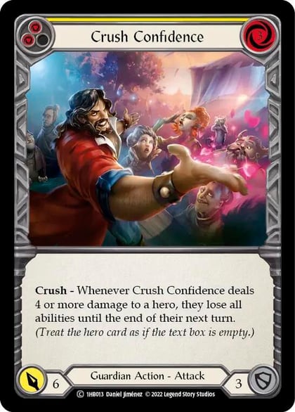 Crush Confidence (Yellow), Historic Pack 1 Blitz Deck: Bravo 1hb013