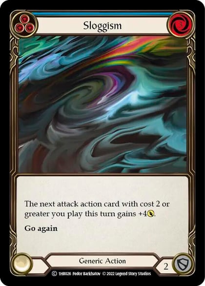 Sloggism (Blue), Historic Pack 1 Blitz Deck: Bravo 1HB026