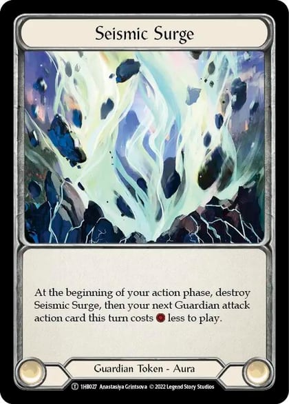 Seismic Surge, Historic Pack 1 Blitz Deck: Bravo 1HB027