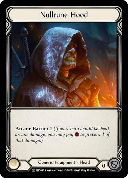 Nullrune Hood, Historic Pack 1 Blitz Deck: Dash 1HD003