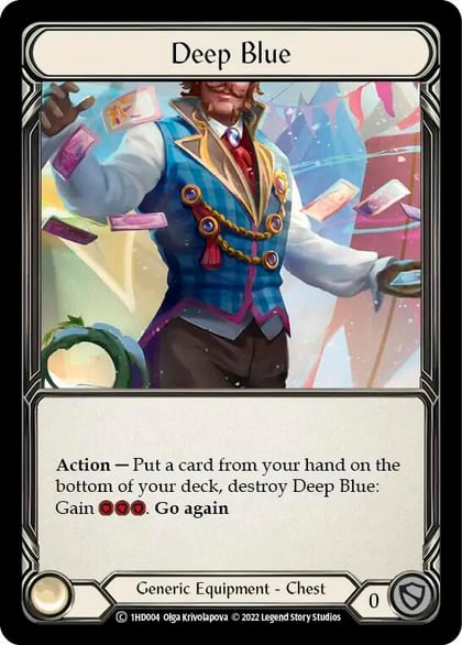 Deep Blue, Historic Pack 1 Blitz Deck: Dash 1HD004
