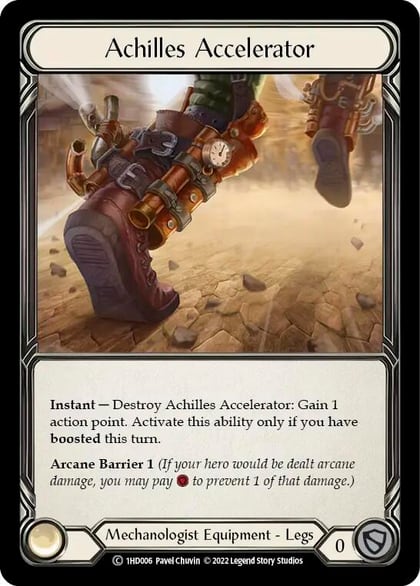 Achilles Accelerator, Historic Pack 1 Blitz Deck: Dash 1HD006