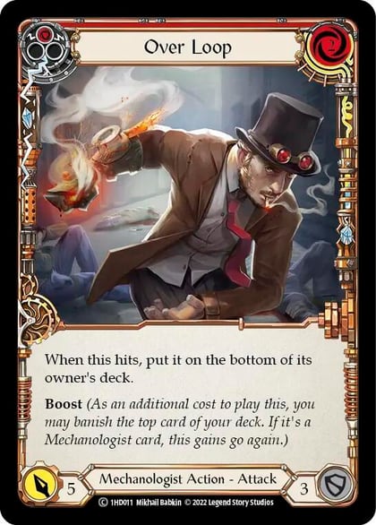 Over Loop (Red), Historic Pack 1 Blitz Deck: Dash 1HD011