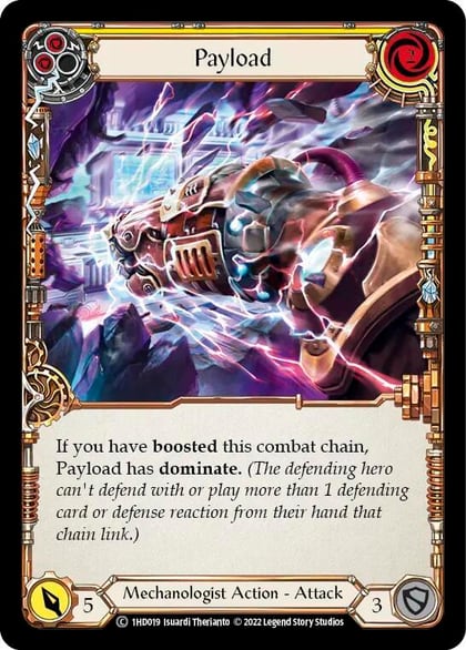Payload (Yellow), Historic Pack 1 Blitz Deck: Dash 1HD019