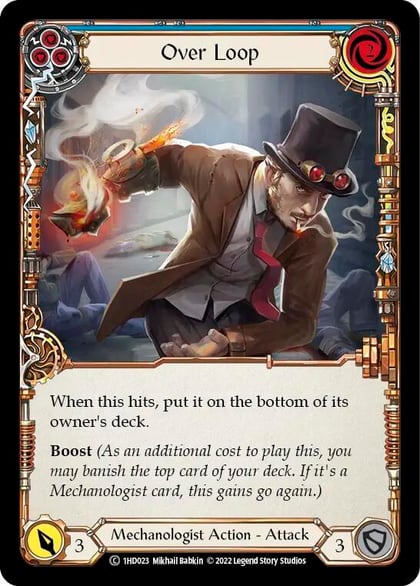 Over Loop (Blue), Historic Pack 1 Blitz Deck: Dash 1HD023