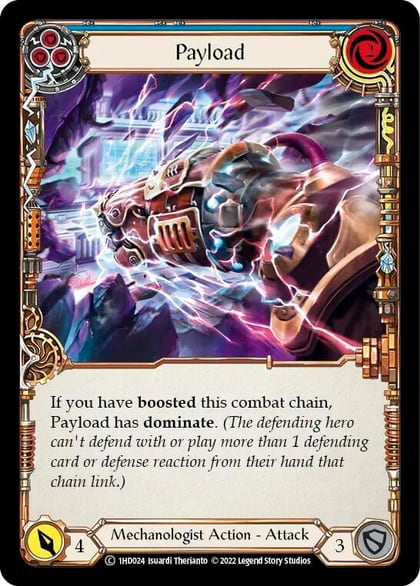 Payload (Blue), Historic Pack 1 Blitz Deck: Dash 1HD024