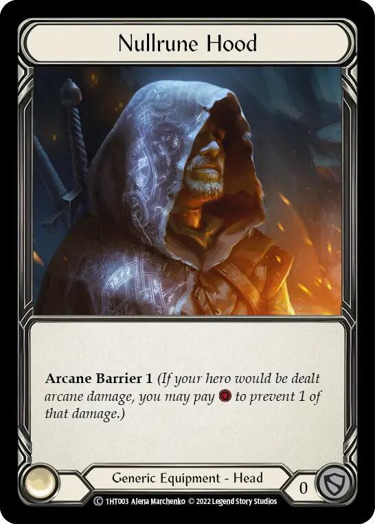 Nullrune Hood, Historic Pack 1 Blitz Deck: Dorinthea 1HT003