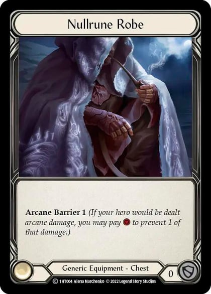 Nullrune Robe, Historic Pack 1 Blitz Deck: Dorinthea 1HT004