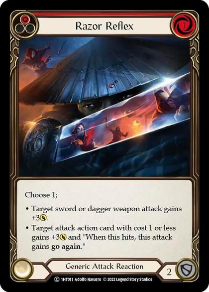 Razor Reflex (Red), Historic Pack 1 Blitz Deck: Dorinthea 1HT011