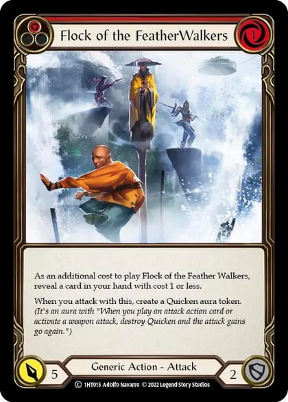 Flock of the Feather Walkers (Red), Historic Pack 1 Blitz Deck: Dorinthea 1HT015