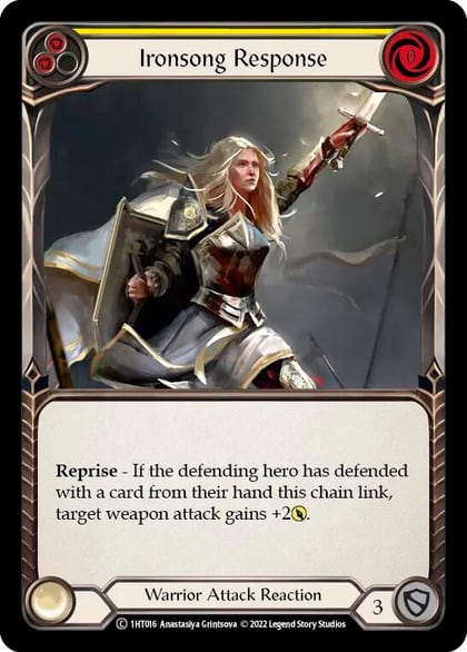 Ironsong Response (Yellow), Historic Pack 1 Blitz Deck: Dorinthea 1HT016