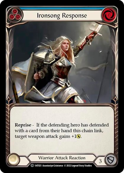 Ironsong Response (Blue), Historic Pack 1 Blitz Deck: Dorinthea 1HT021