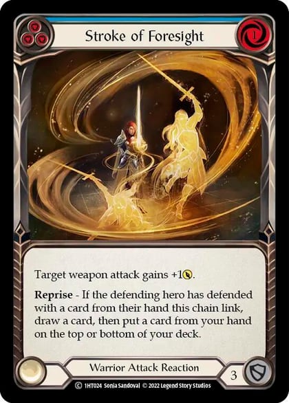 Stroke of Foresight (Blue), Historic Pack 1 Blitz Deck: Dorinthea 1HT024