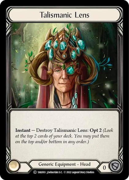 Talismanic Lens, Historic Pack 1 Blitz Deck: Kano 1HK003
