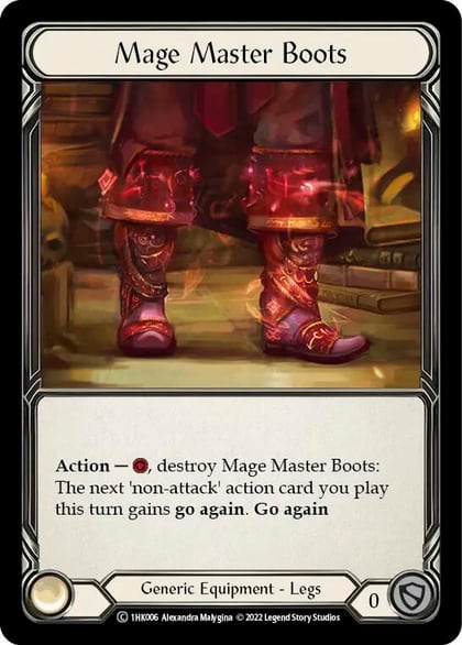 Mage Master Boots, Historic Pack 1 Blitz Deck: Kano 1HK006