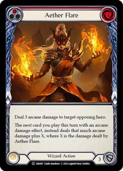 Aether Flare (Red), Historic Pack 1 Blitz Deck: Kano 1HK007