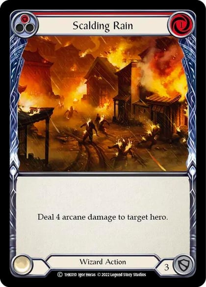 Scalding Rain (Red), Historic Pack 1 Blitz Deck: Kano 1HK010