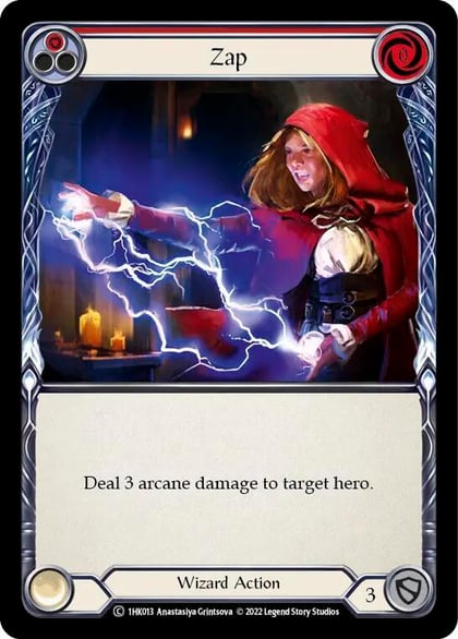 Zap (Red), Historic Pack 1 Blitz Deck: Kano 1HK013