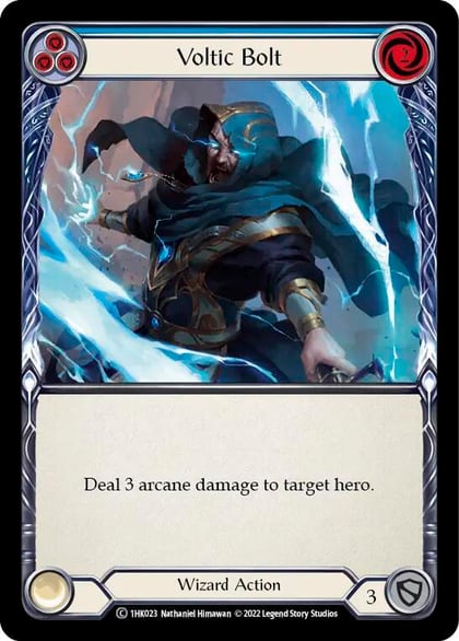 Voltic Bolt (Blue), Historic Pack 1 Blitz Deck: Kano 1HK023
