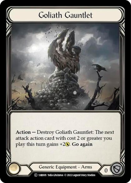 Goliath Gauntlet, Historic Pack 1 Blitz Deck: Rhinar 1HR005