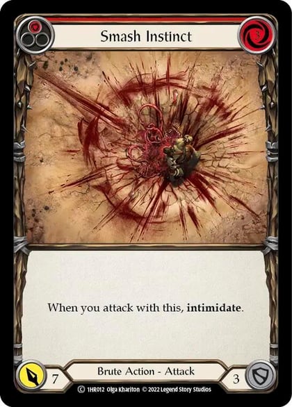 Smash Instinct (Red), Historic Pack 1 Blitz Deck: Rhinar 1HR012