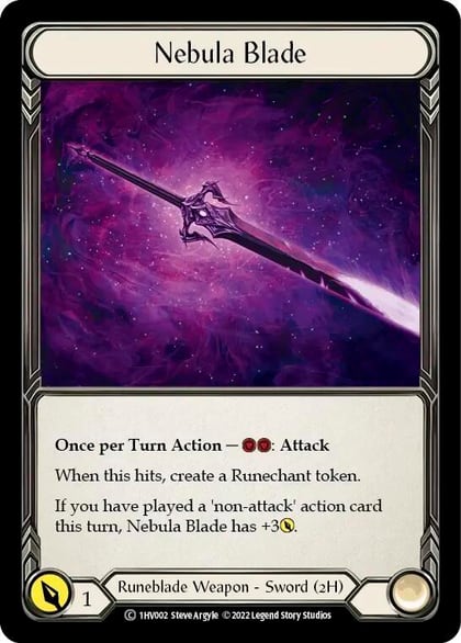 Nebula Blade, Historic Pack 1 Blitz Deck: Viserai 1HV002
