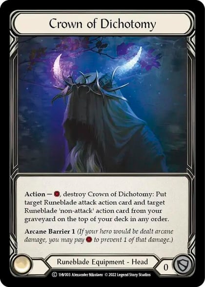 Crown of Dichotomy, Historic Pack 1 Blitz Deck: Viserai 1HV003